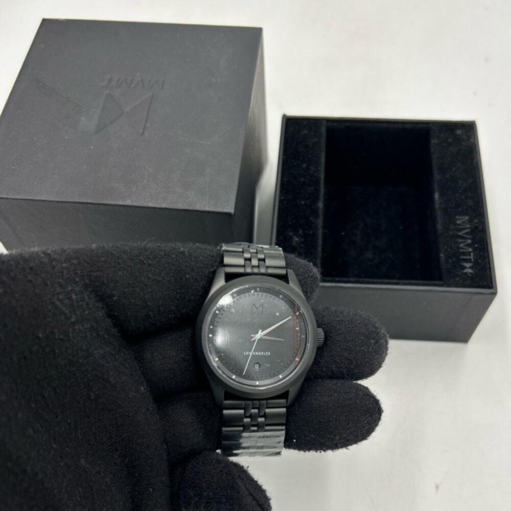 Men's MVMT rise oath 39 mm stainless steel watch NWT